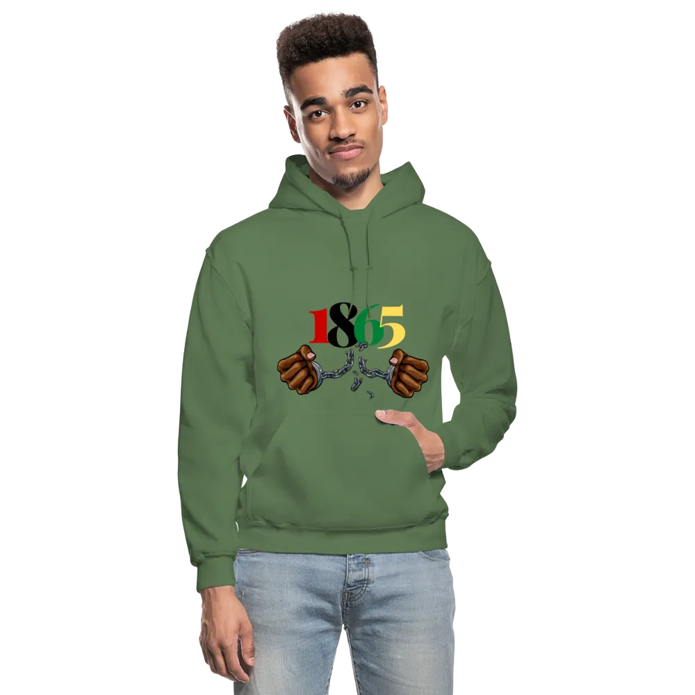 1865 Juneteenth Heavy Blend Adult Hoodie