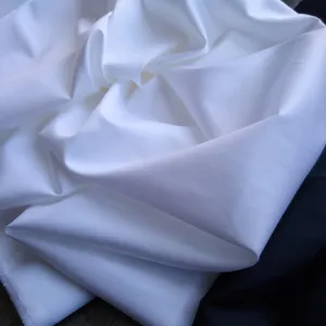 4oz Cotton Sateen / White