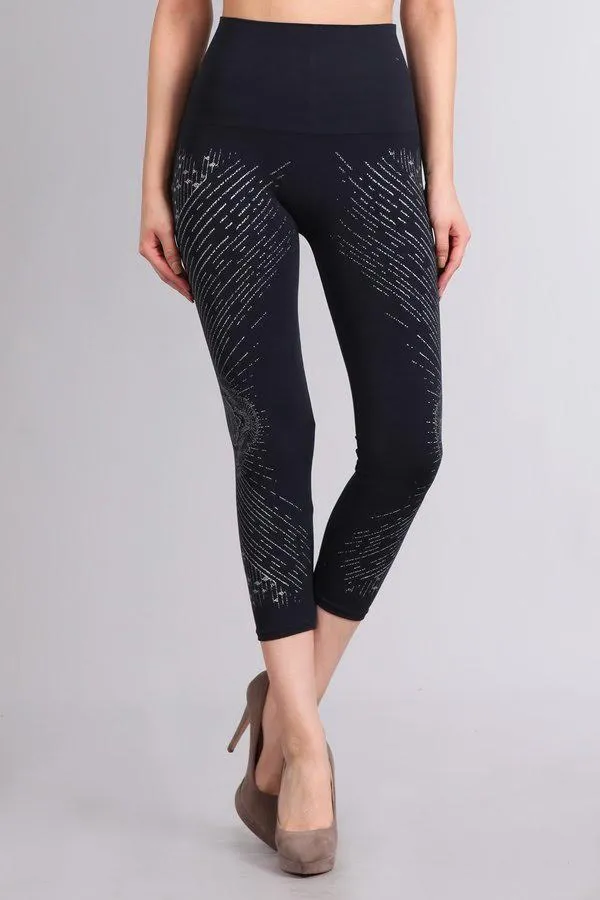 B2370R Patterned Leggings