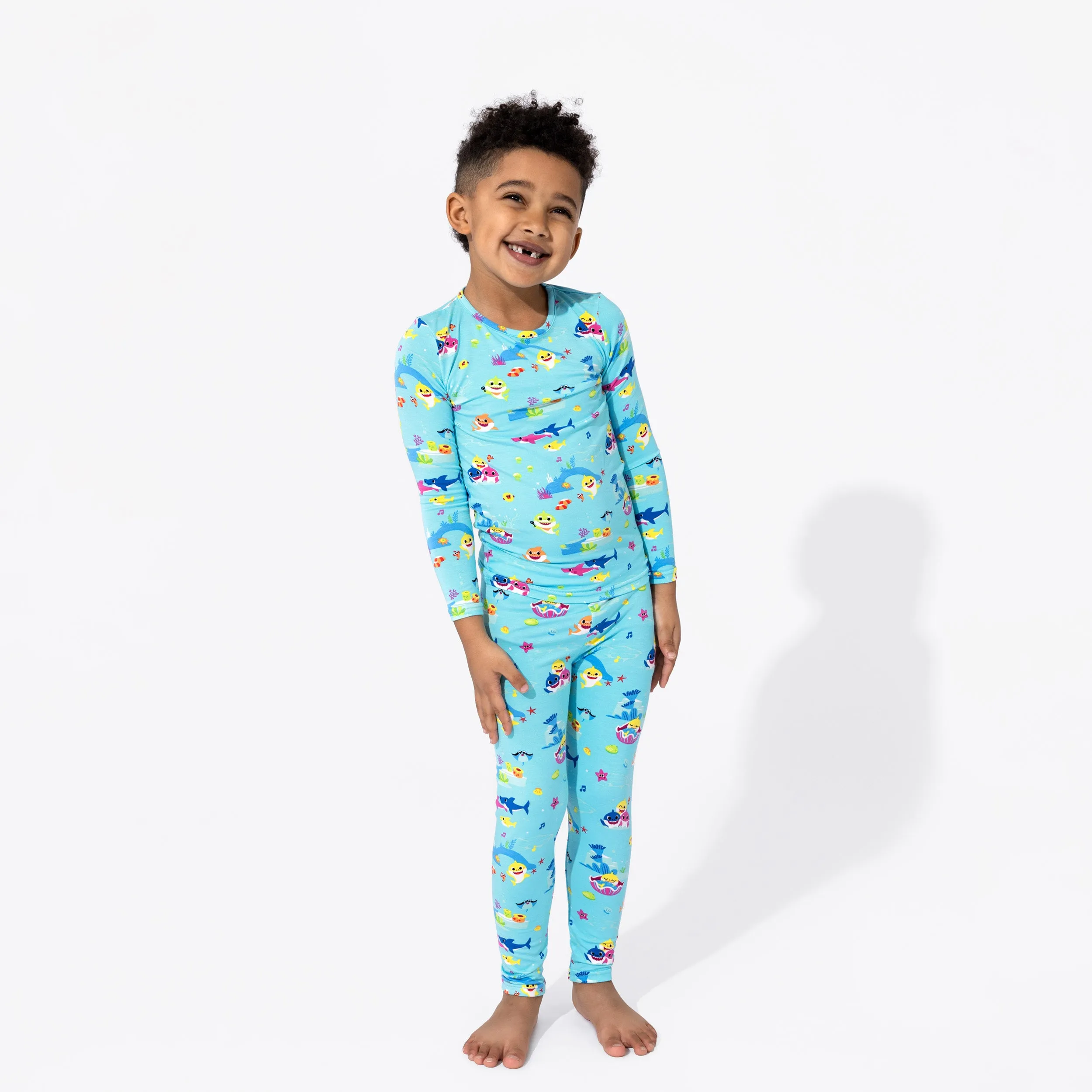 Baby Shark Bamboo Kids Pajamas