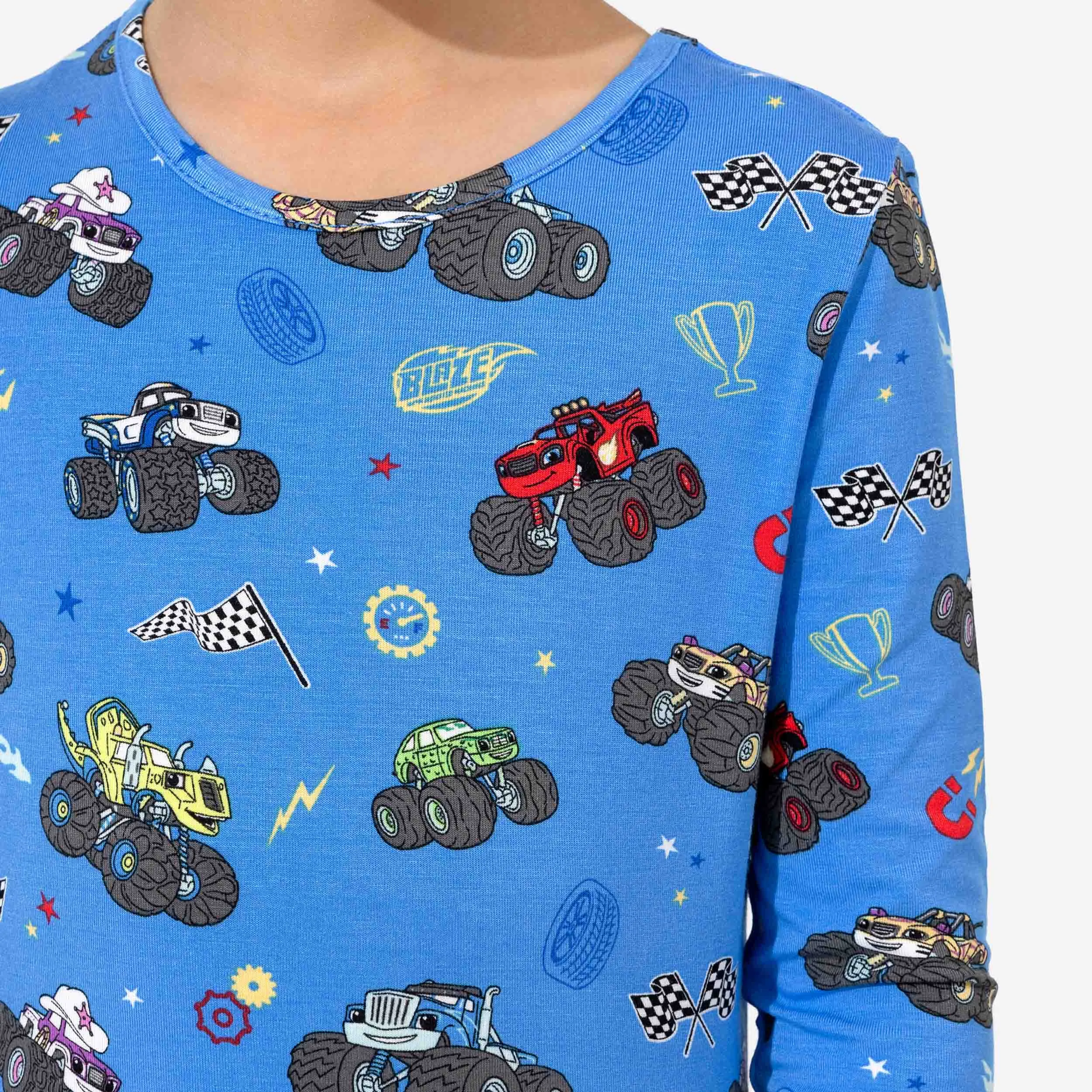 Bellabu Bear 2 piece PJ Set - Blaze and the Monster Machines