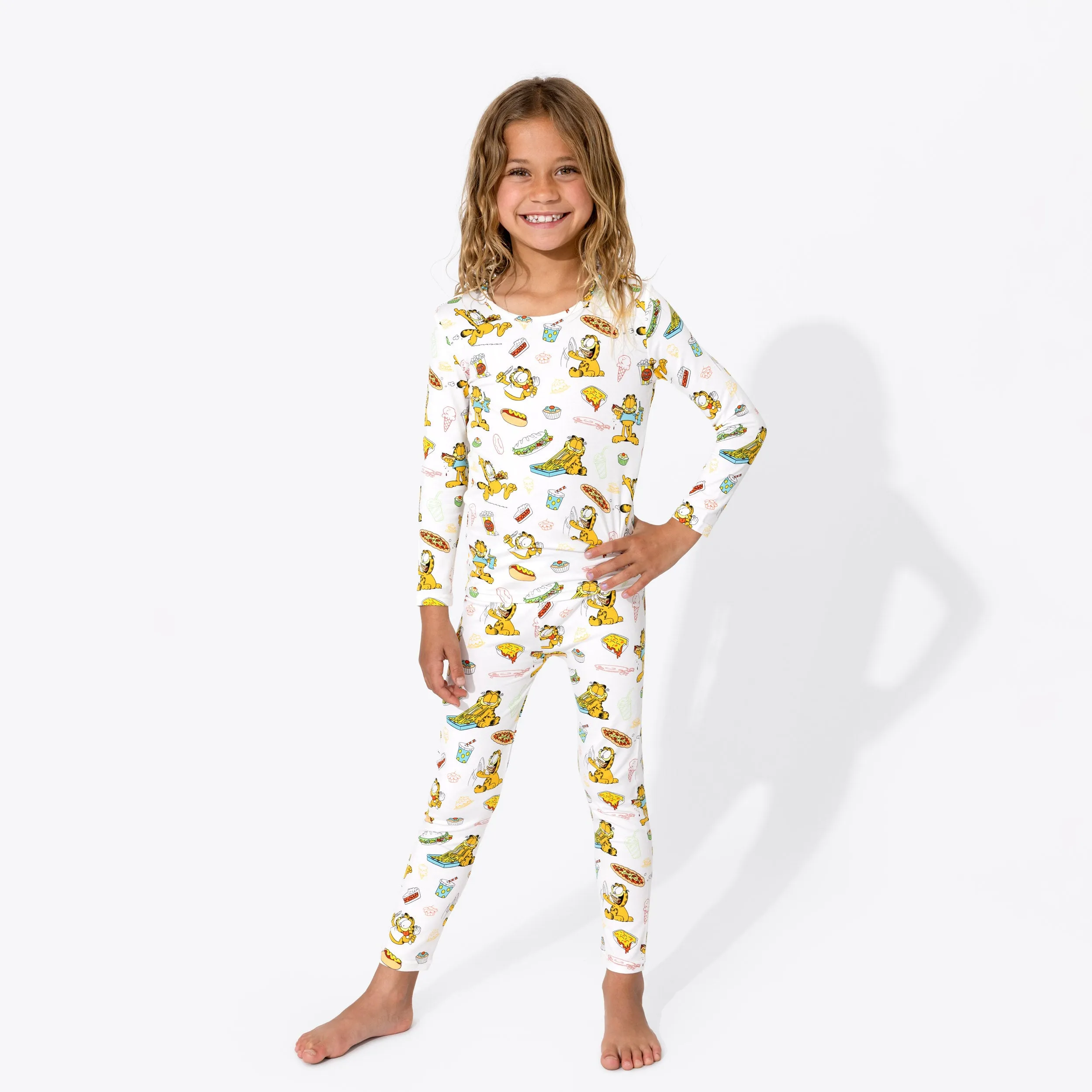 Bellabu Bear 2 piece PJ Set - Garfield Snack Attack