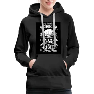 Female Chef Women’s Premium Hoodie