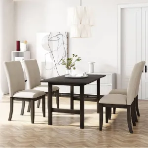 Fully Upholstered Indoor Furniture - Dining Set - Glena