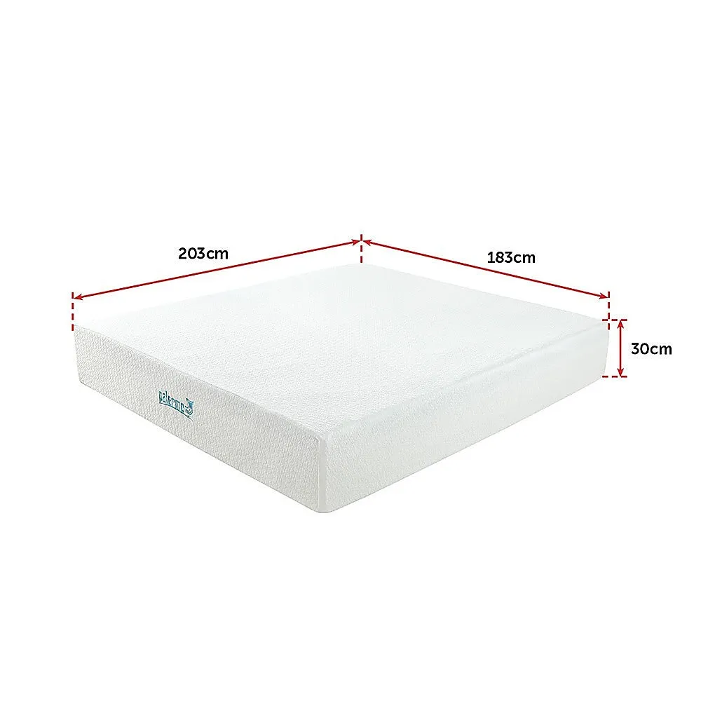 Green Tea Memory Foam King Mattress 30cm, CertiPUR Approved