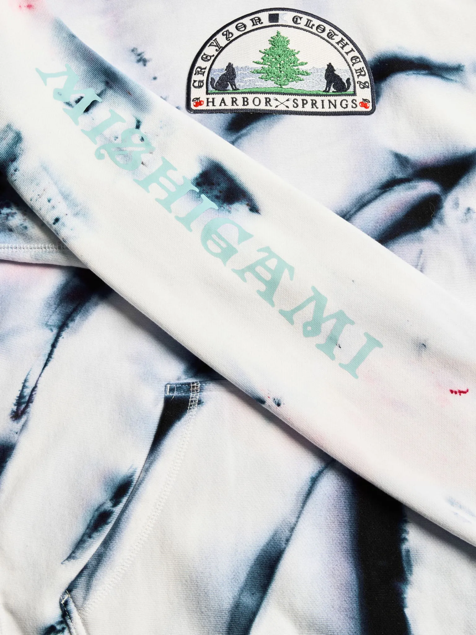 H.S. Tie Dye Fireside Hoodie