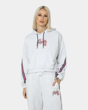 Jordan Women's Paris Saint-Germain Fleece Hoodie Birch Heather