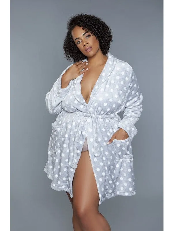 Kaylee Robe Polka Dot