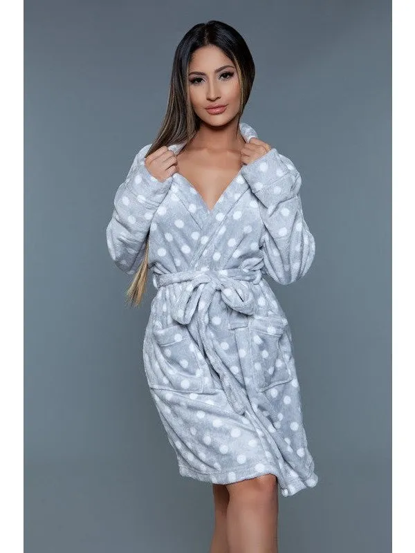 Kaylee Robe Polka Dot