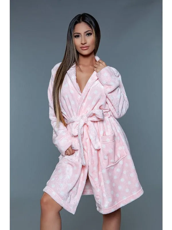 Kaylee Robe Polka Dot