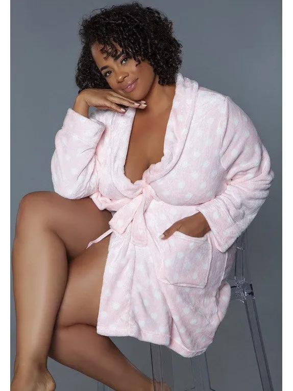 Kaylee Robe Polka Dot