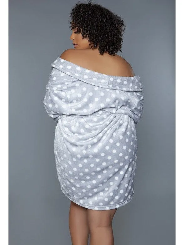 Kaylee Robe Polka Dot