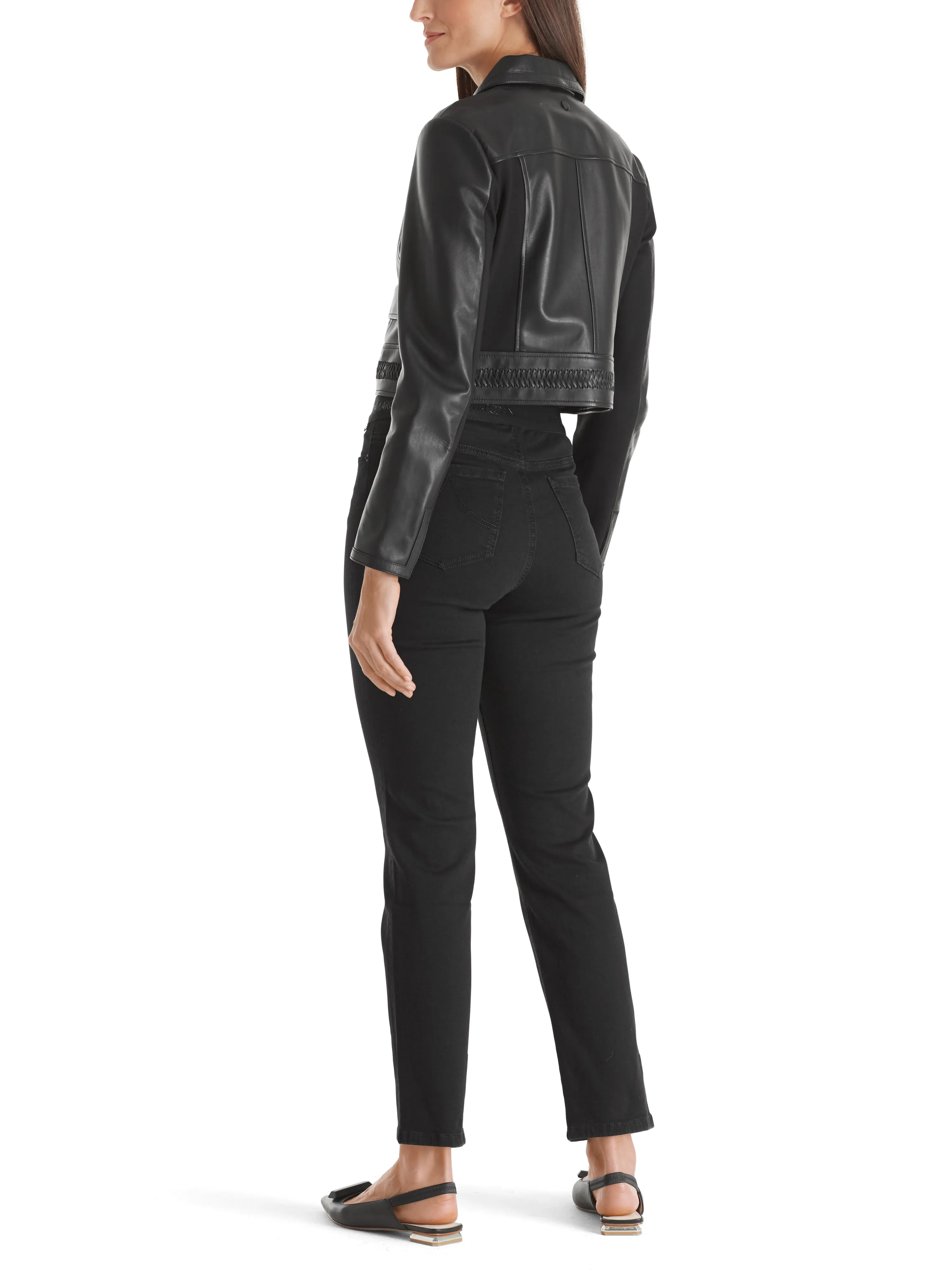 MARC CAIN Black Pull On Leggings