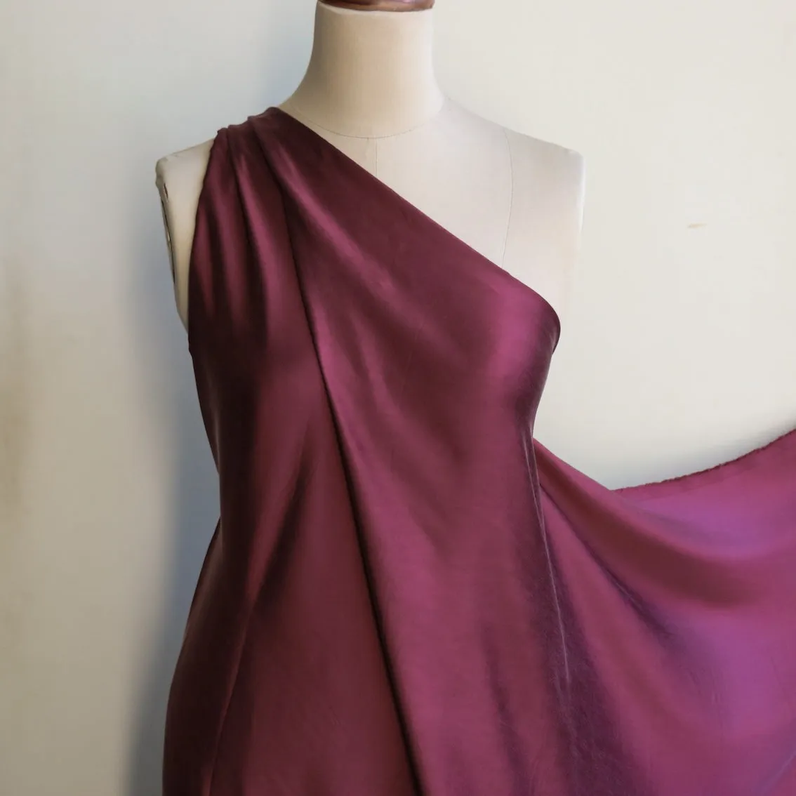 Merlot Cupro Sandwashed