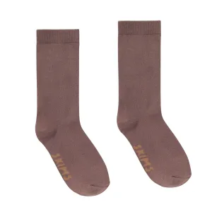 MICROPOLY CREW SOCK | UMBER