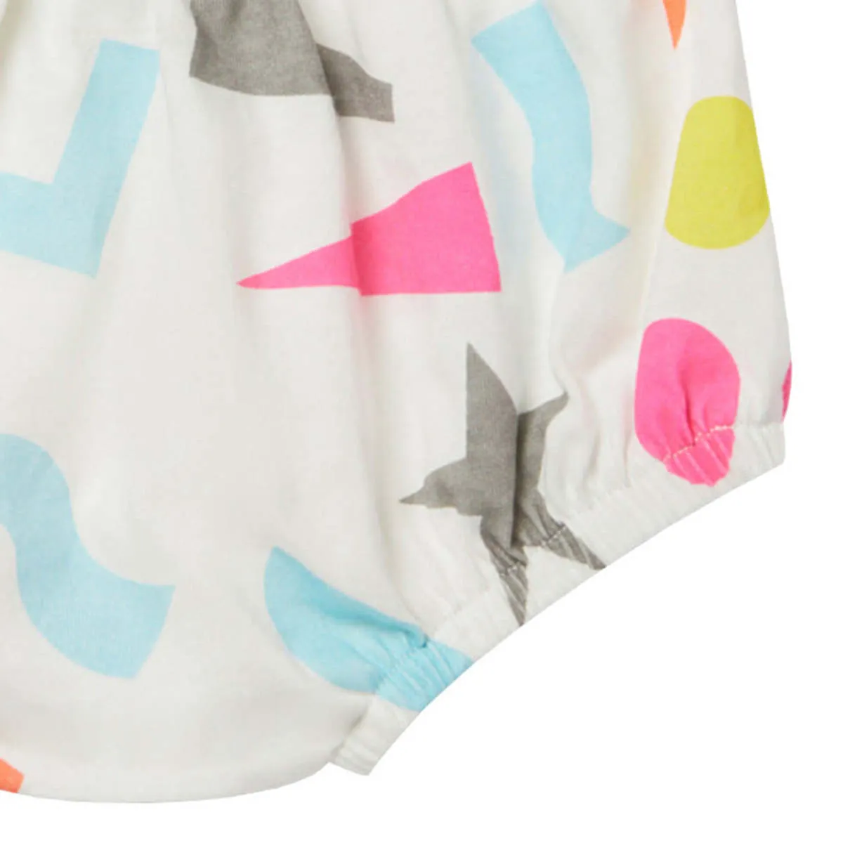 Multicolor Dress & Bloomer Set