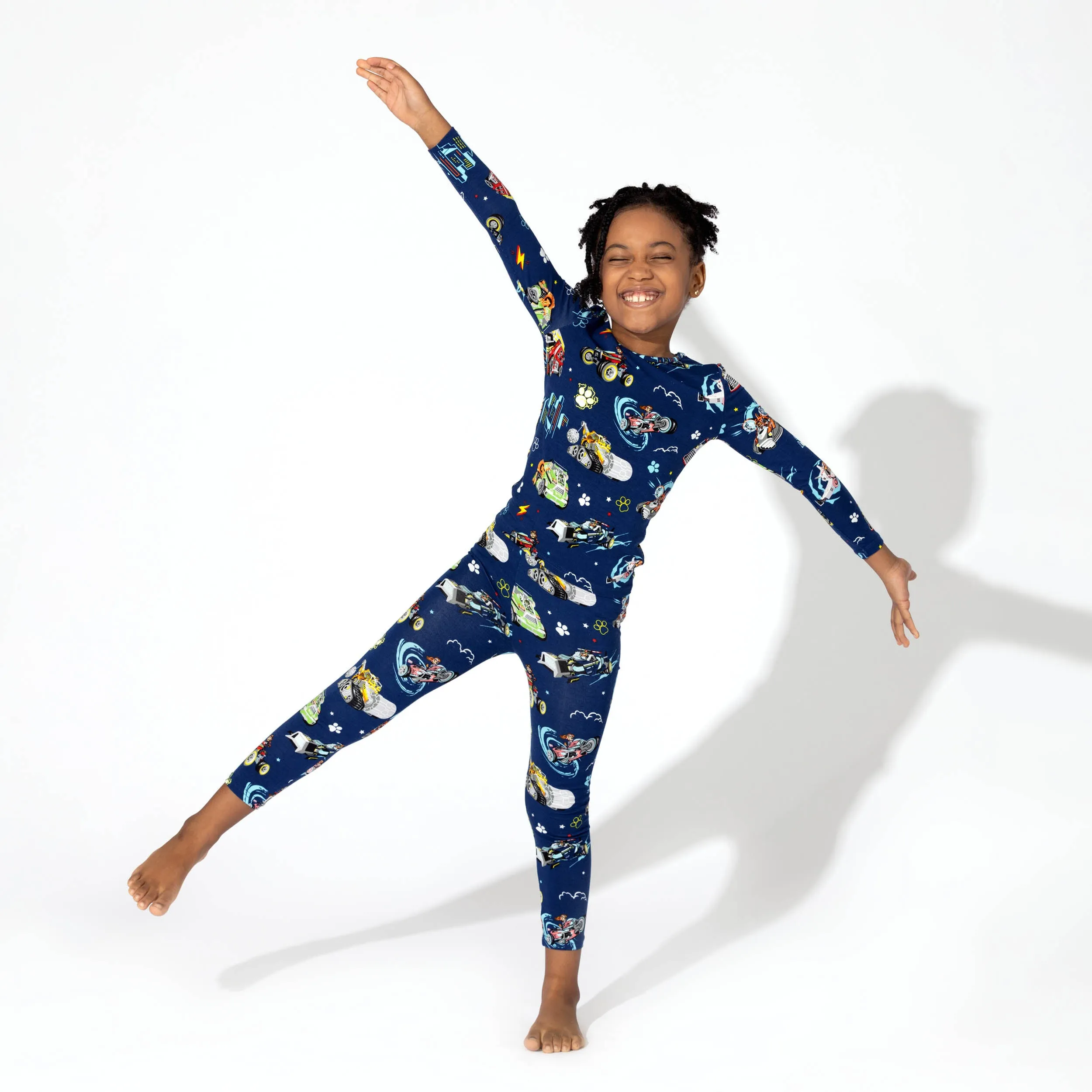 PAW Patrol: The Mighty Movie - Mighty Vehicles Bamboo Kids Pajamas
