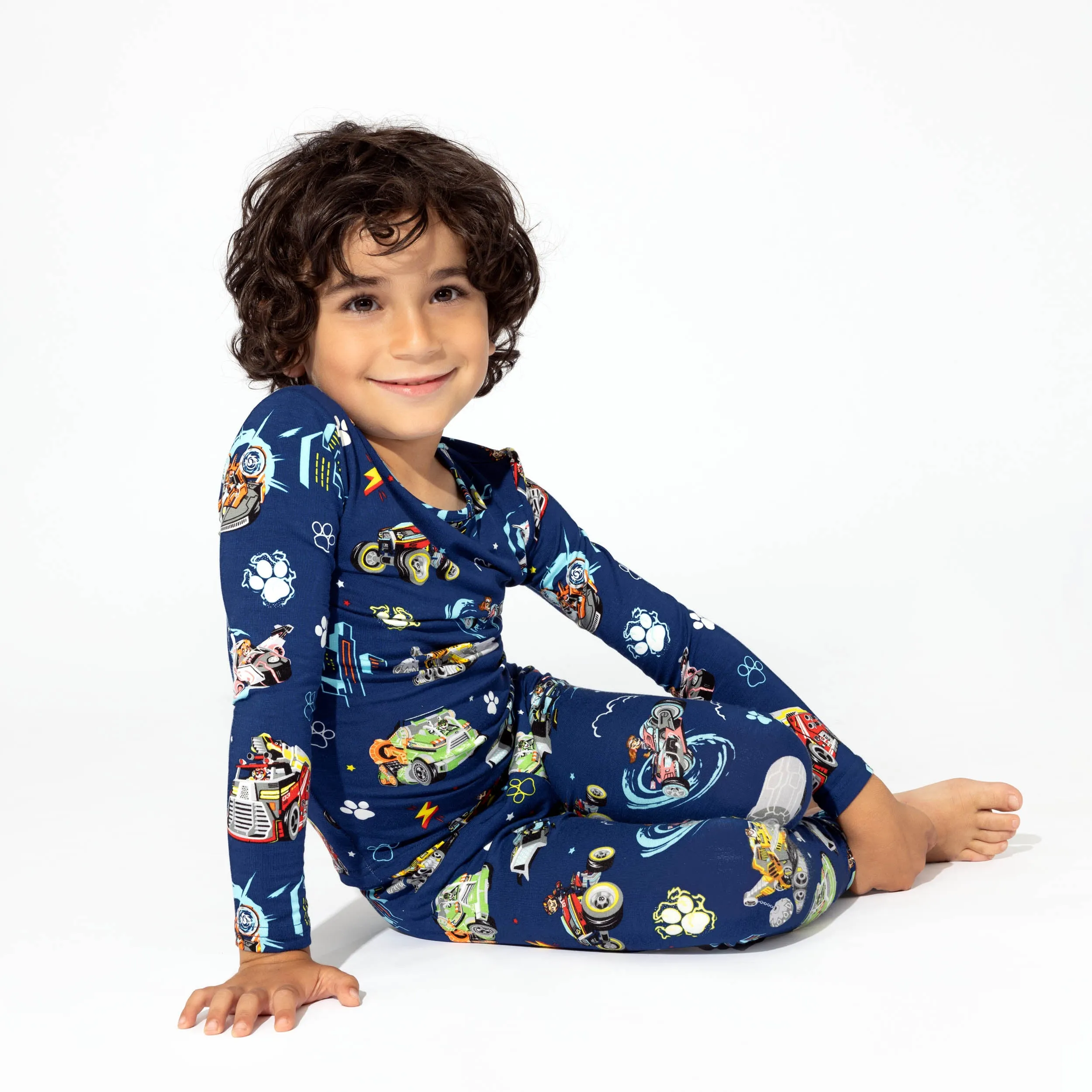 PAW Patrol: The Mighty Movie - Mighty Vehicles Bamboo Kids Pajamas