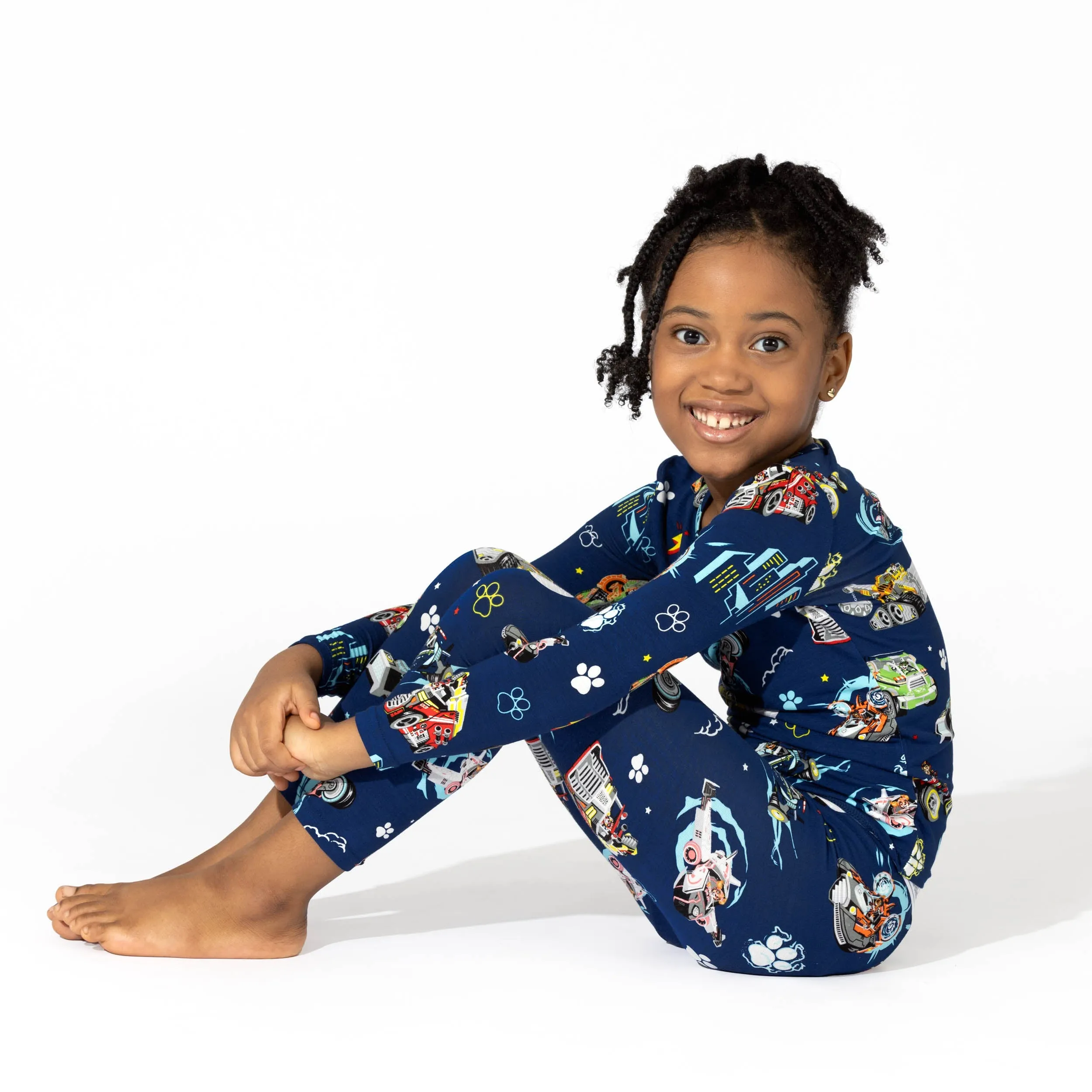 PAW Patrol: The Mighty Movie - Mighty Vehicles Bamboo Kids Pajamas