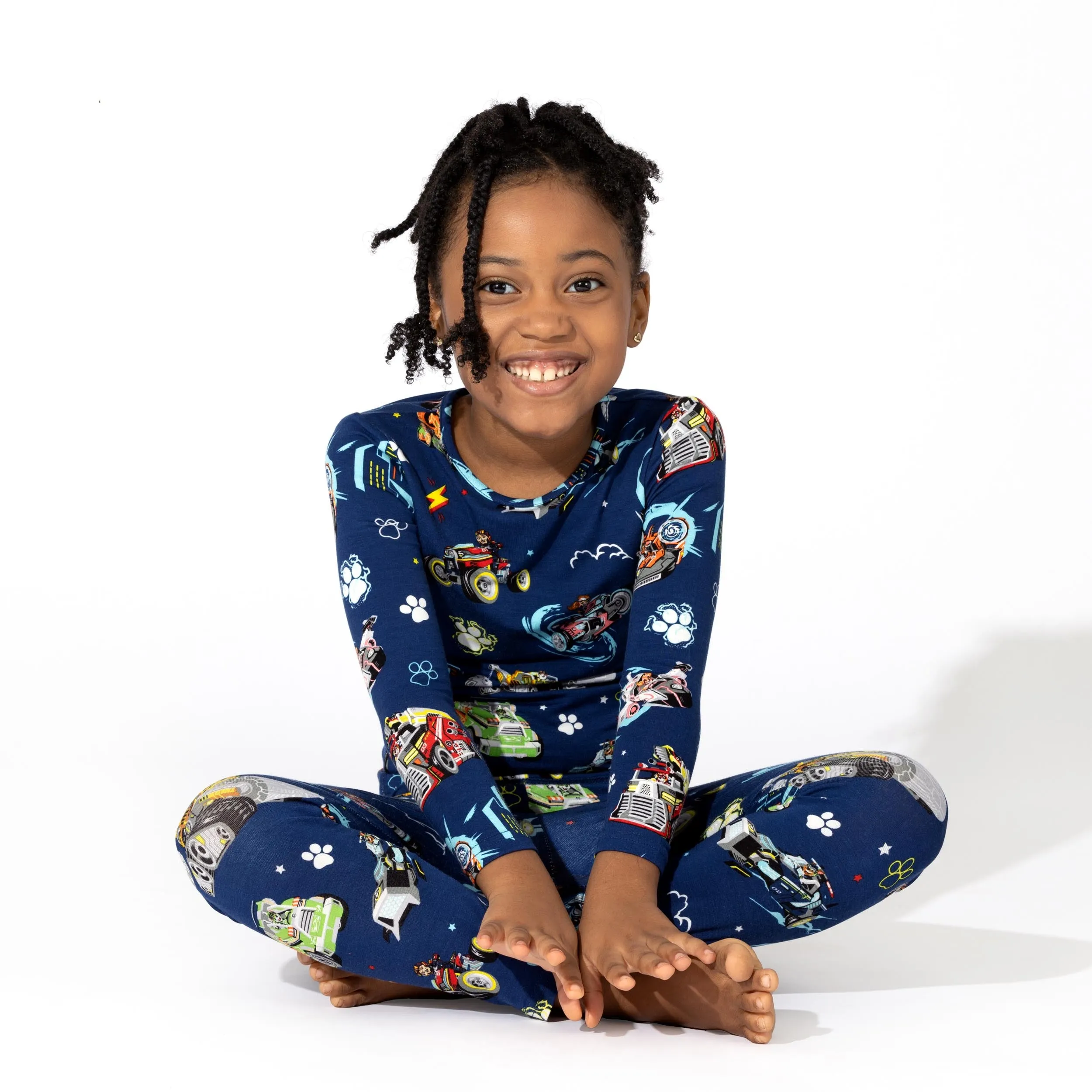PAW Patrol: The Mighty Movie - Mighty Vehicles Bamboo Kids Pajamas