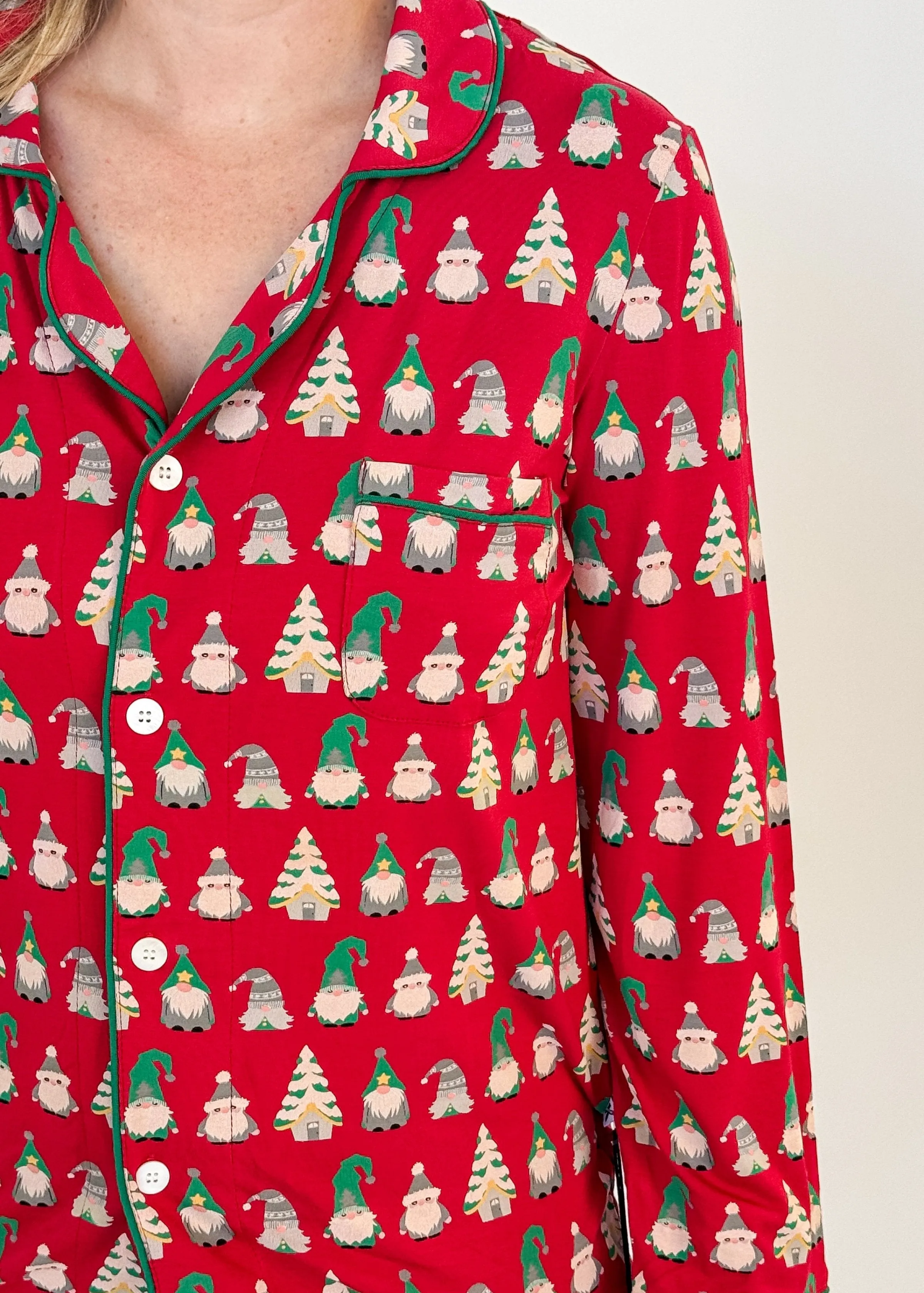 PJ Collared Button Up Bamboo