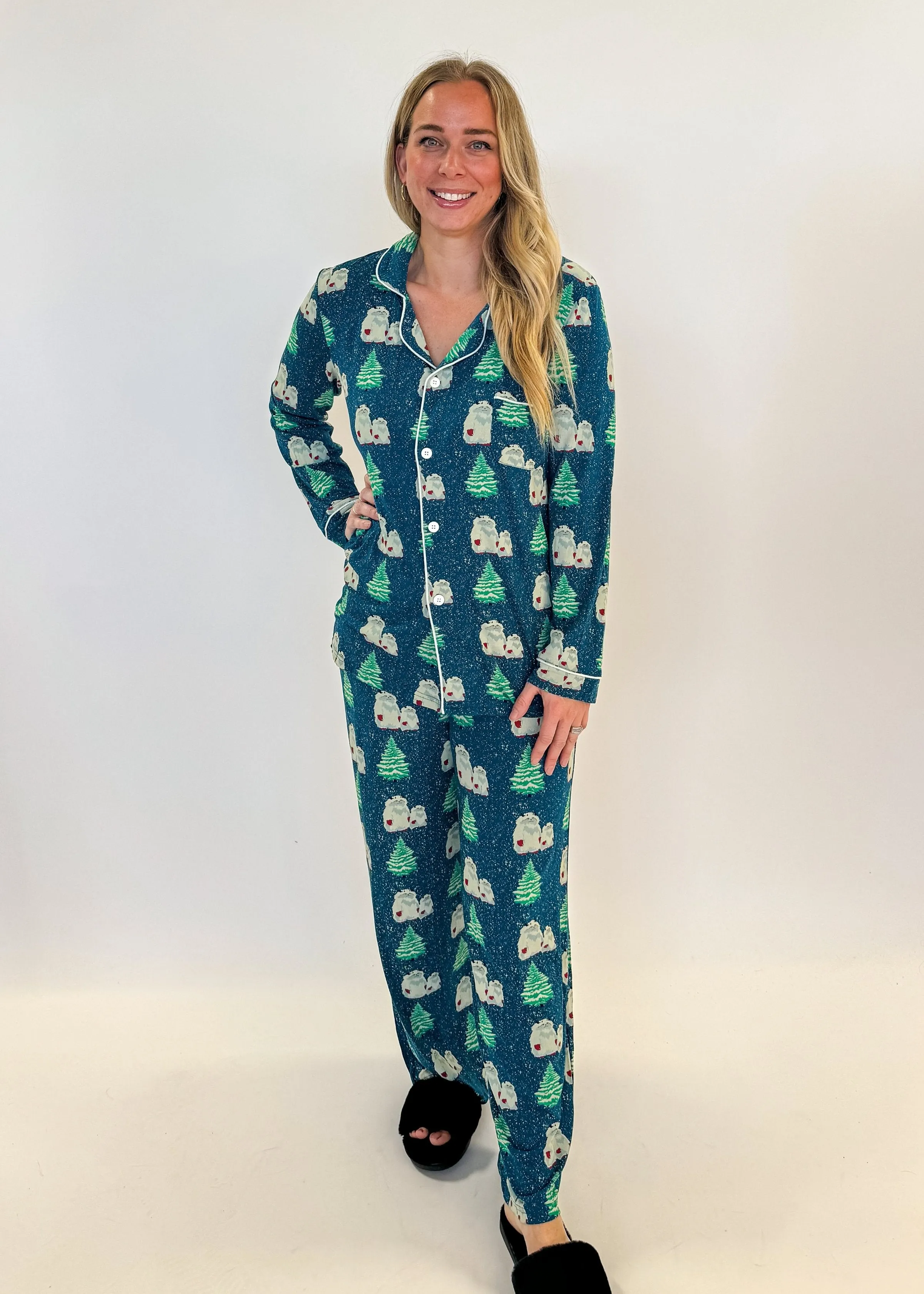 PJ Collared Button Up Bamboo