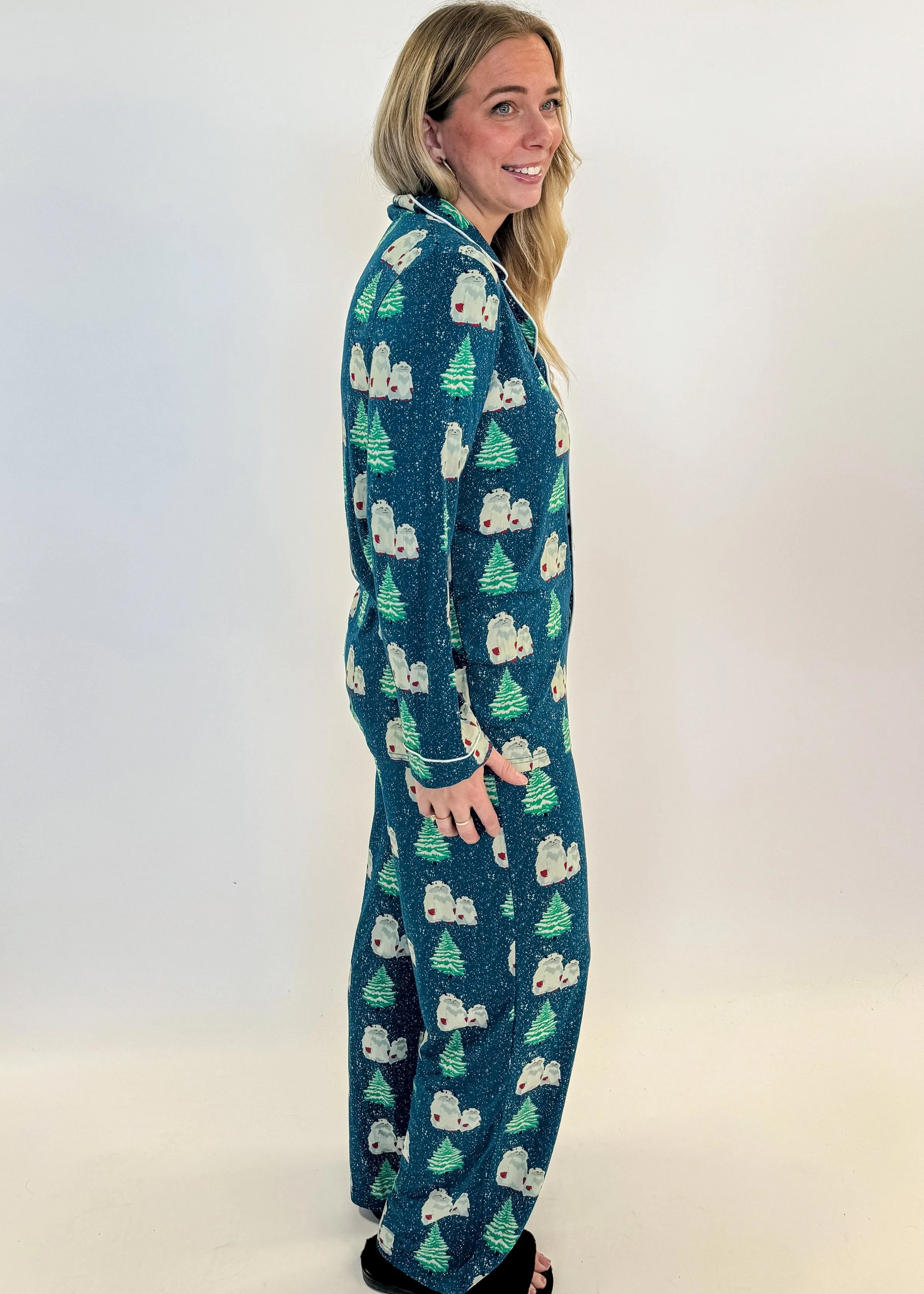 PJ Collared Button Up Bamboo