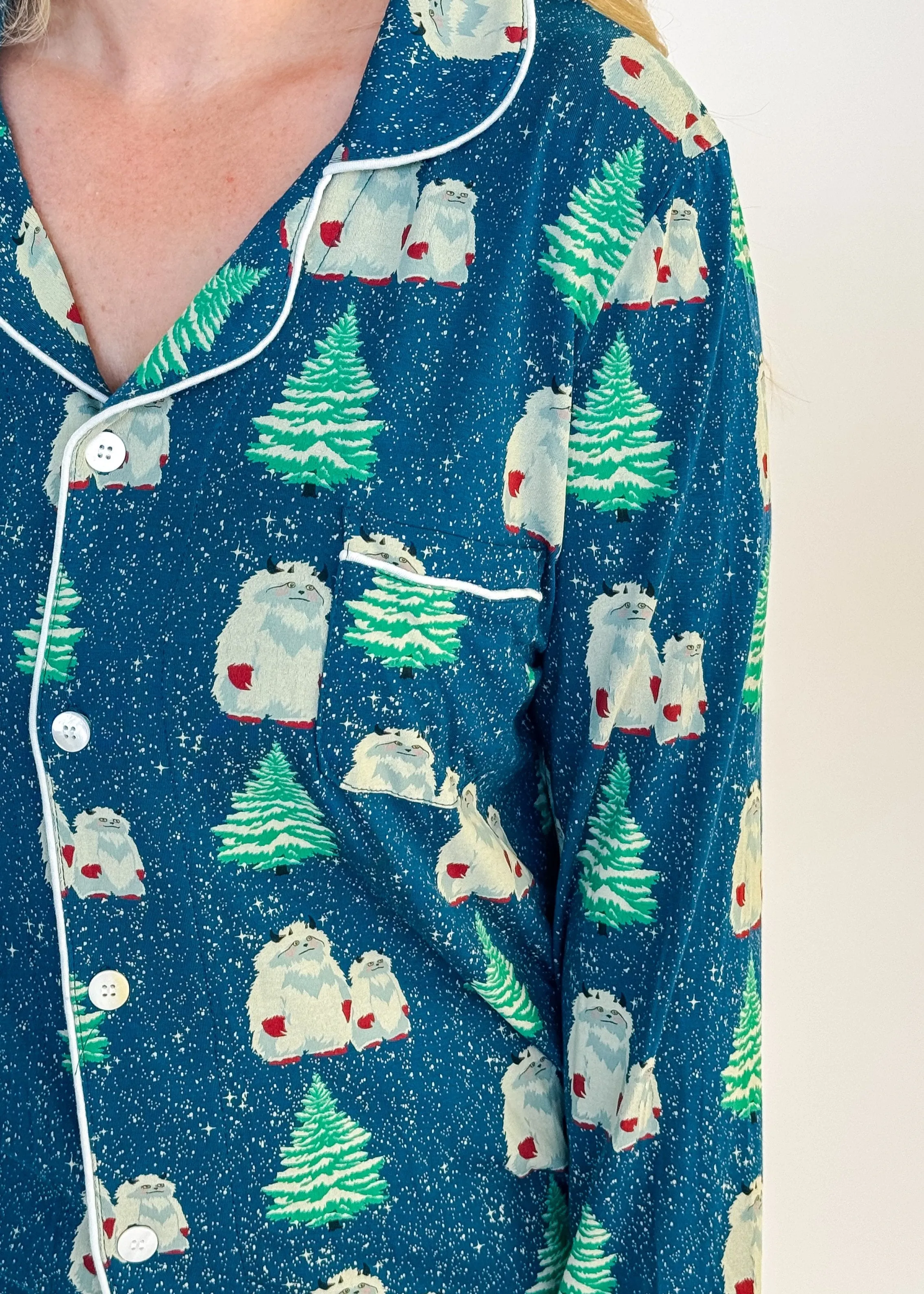 PJ Collared Button Up Bamboo