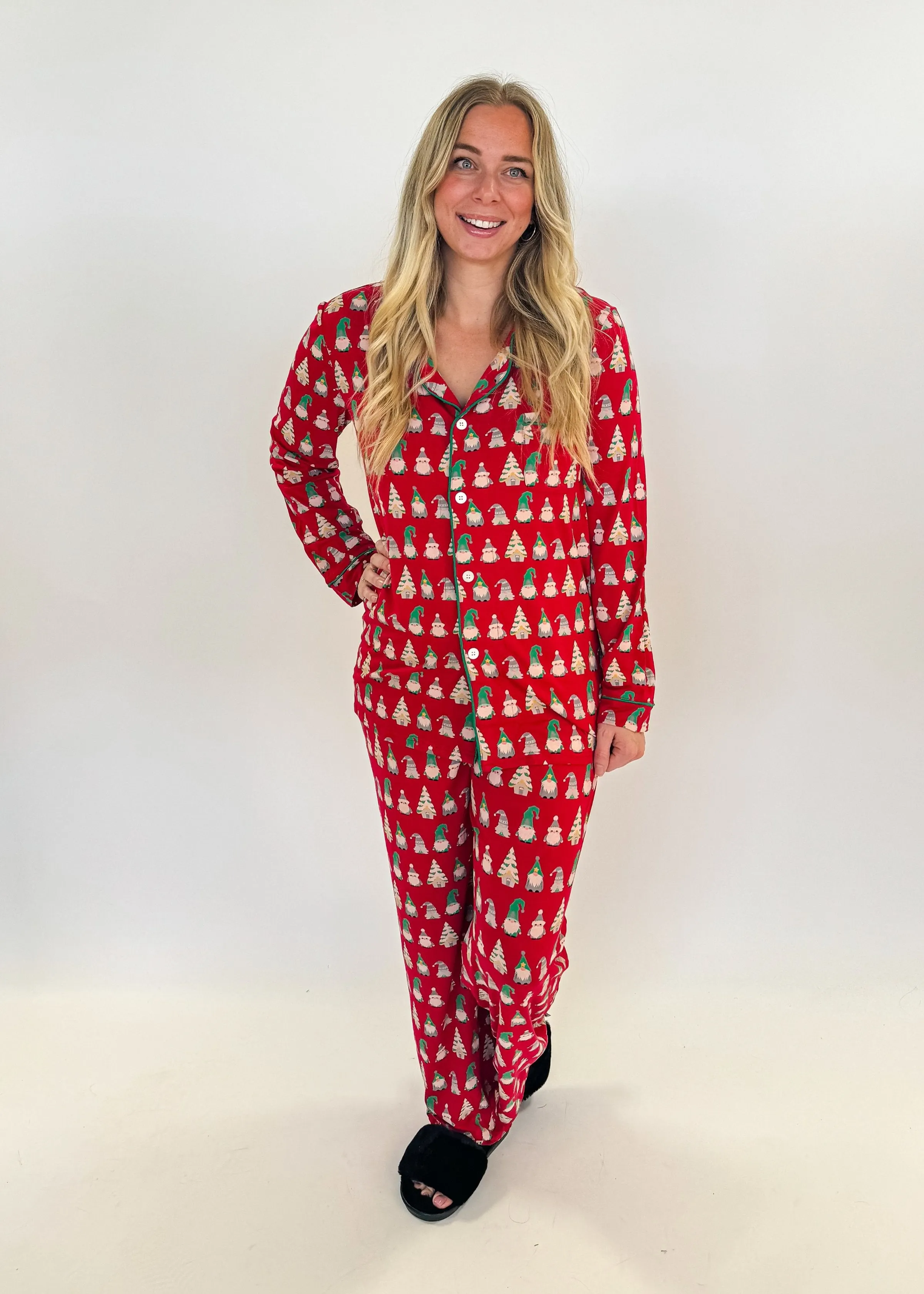 PJ Collared Button Up Bamboo