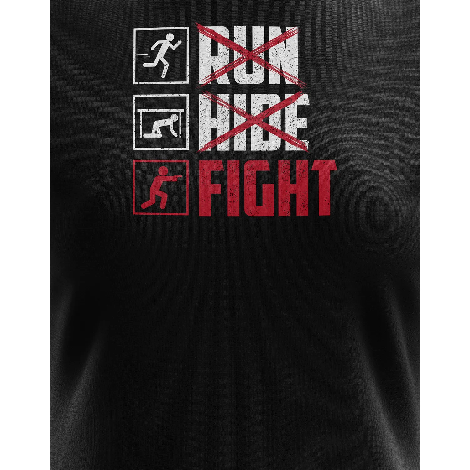 Run Hide Fight Women's Short Sleeve Shirt