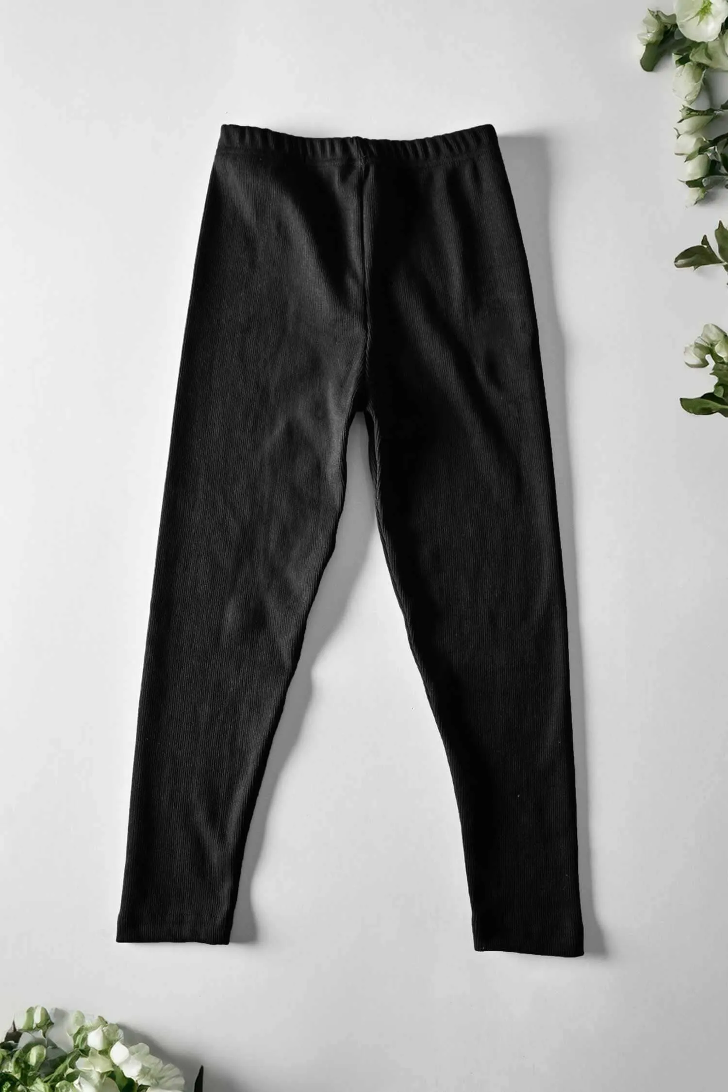 Terez Girl's Comfortable Minor Fault Rib Leggings
