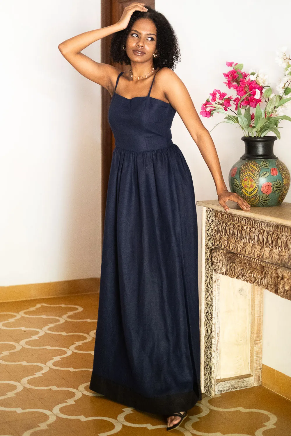 The Linen Princess Dress
