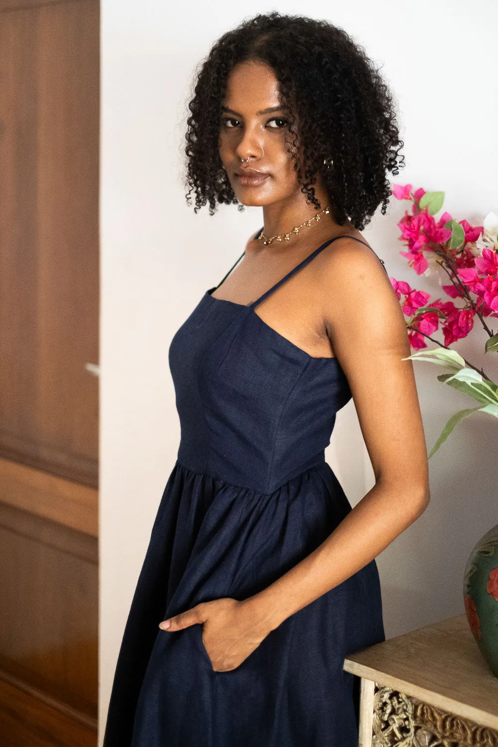 The Linen Princess Dress