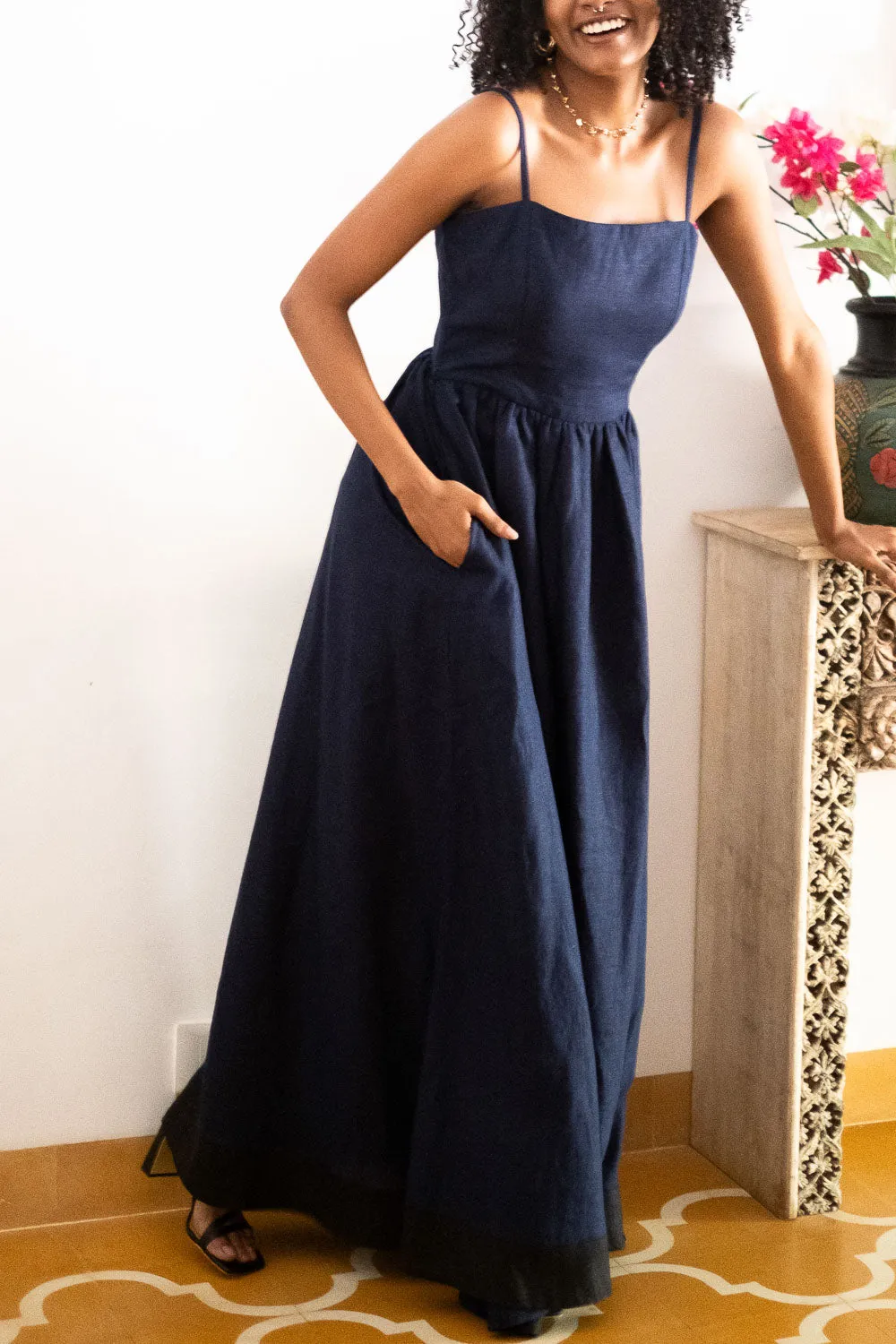 The Linen Princess Dress