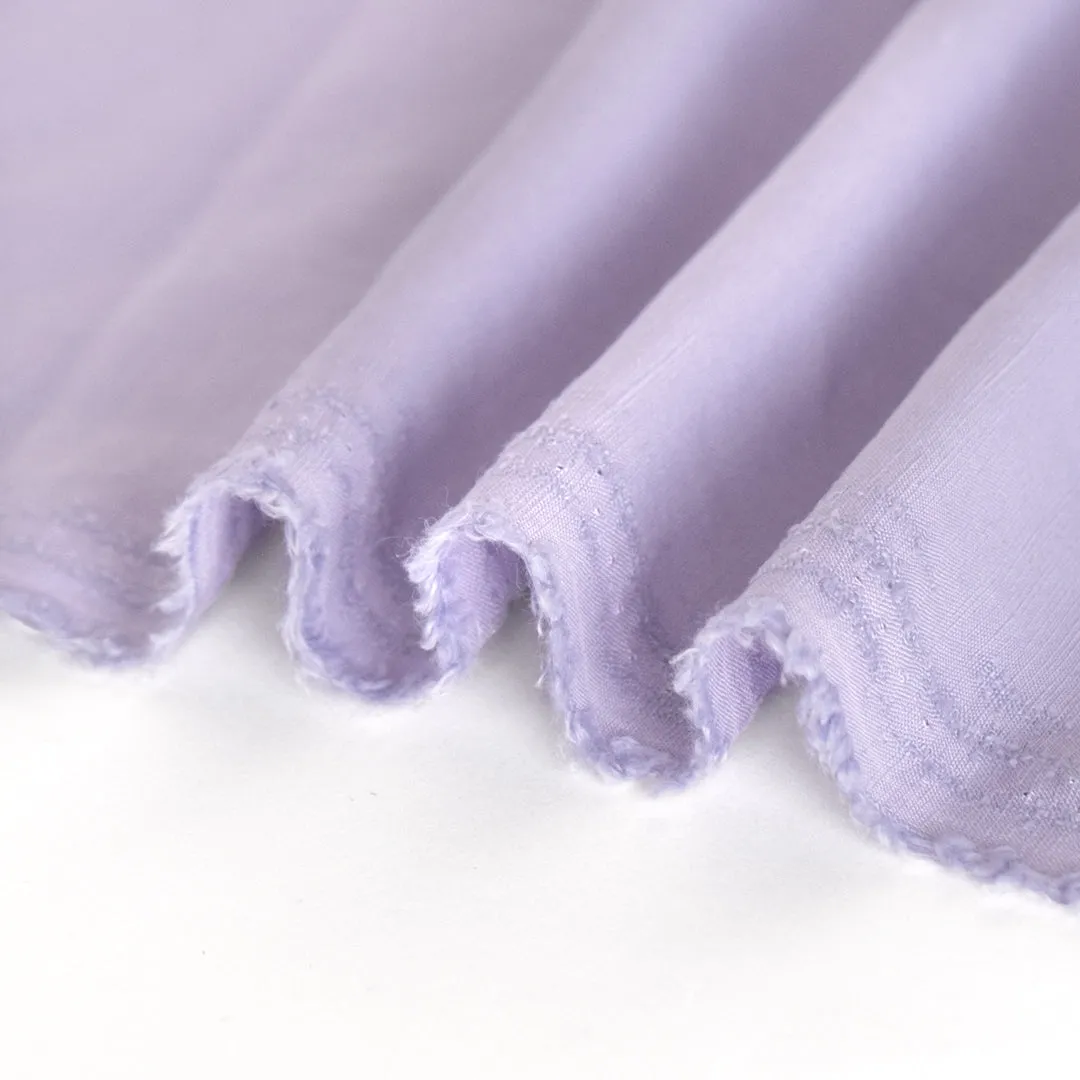 Viscose Linen Slub - Lilac