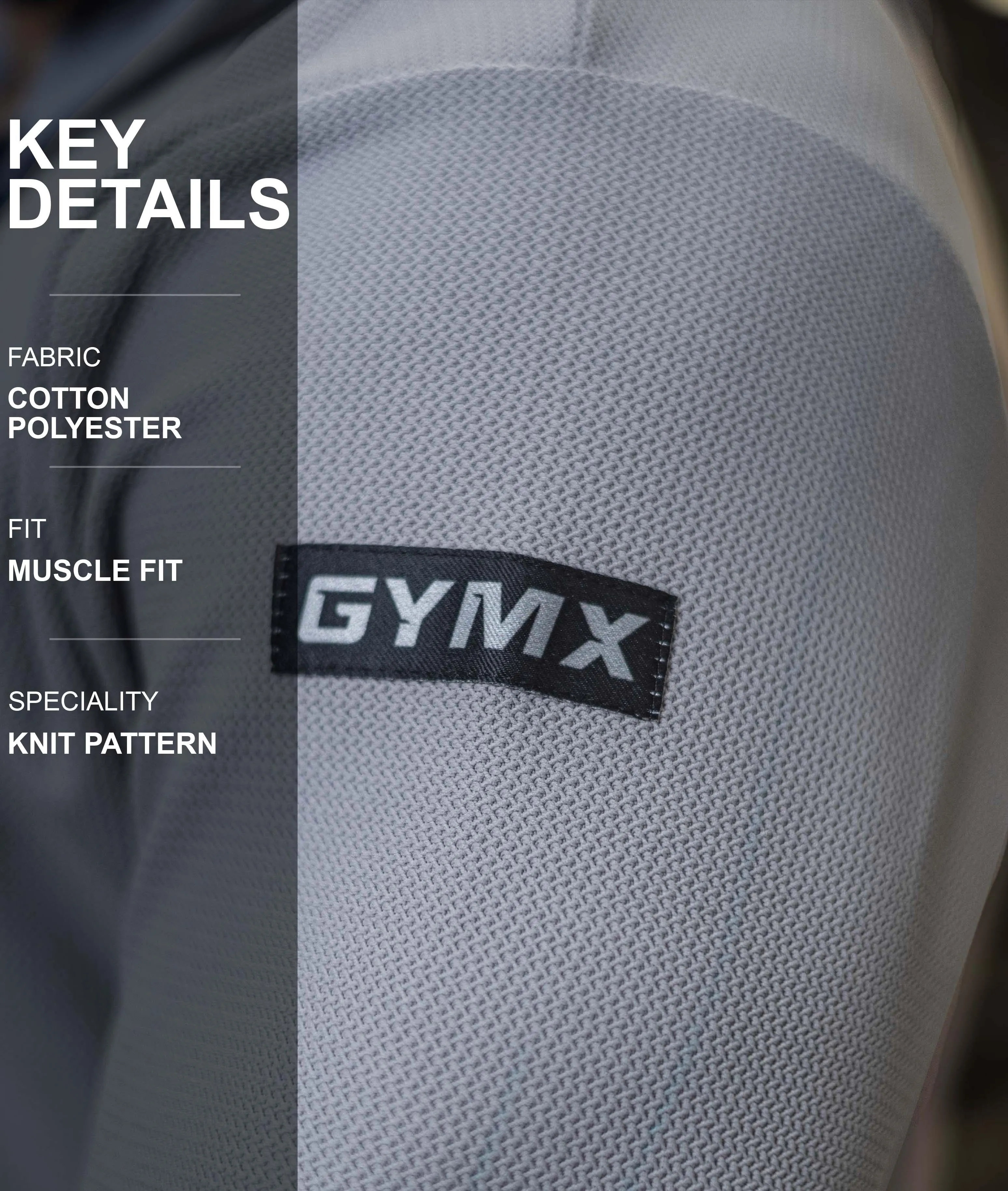 Vogue GymX Hoodie: Grey